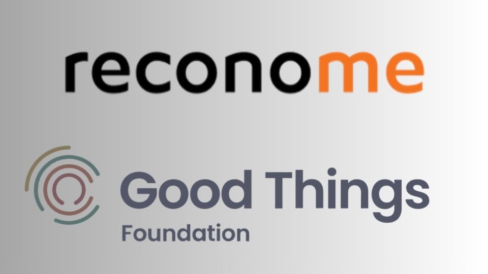 Reconome and Good Things Foundation to donate 85,000 used devices over three years