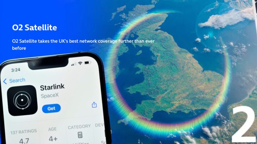 O2 switches on Starlink Satellite Service for iPhone users