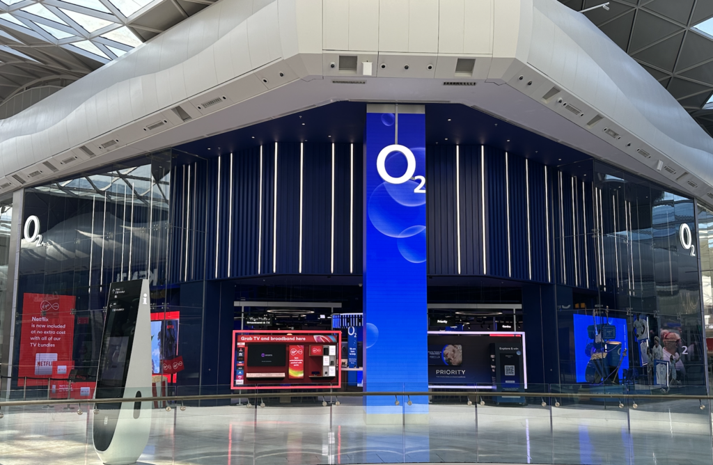 Virgin Media O2 opens experiential retail store at Westfield White City