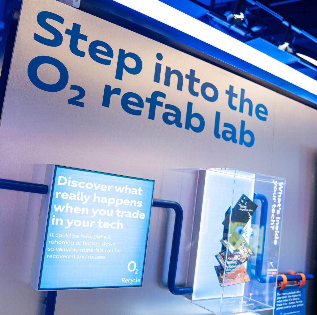 Virgin Media O2 puts circular economy in the shop window with new ‘Tech Refab Lab