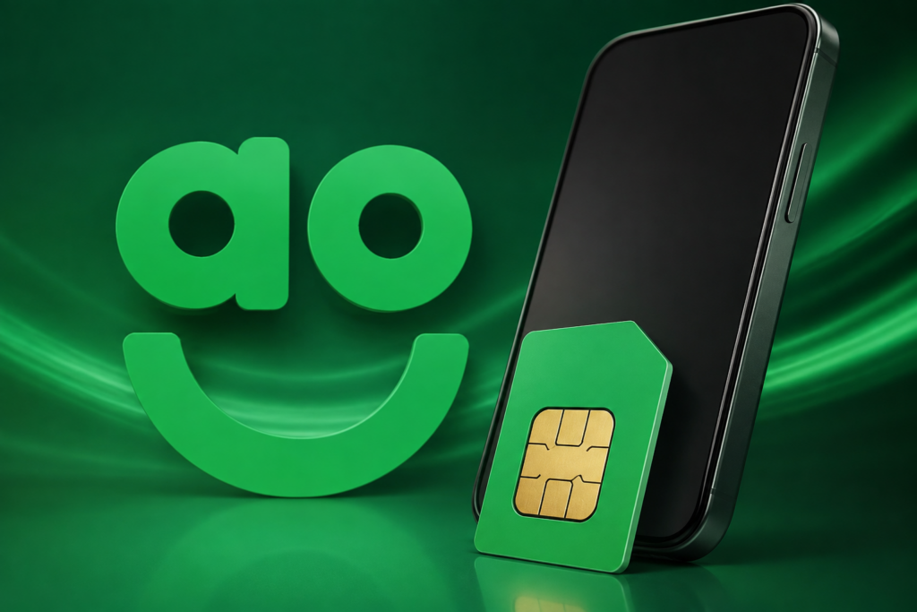 AO launches Vodafone-powered AO Mobile with £12 500GB tariff