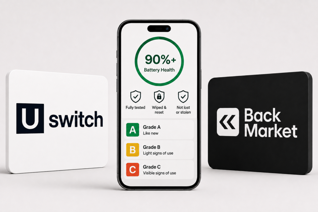 Back Market partners with Uswitch